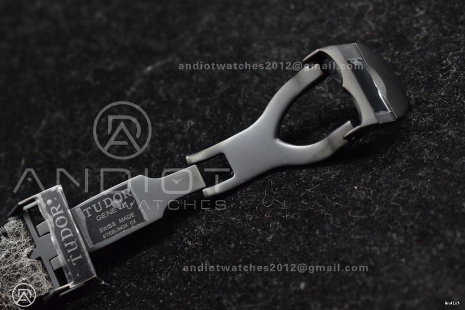 Strap Bay on Bezel DLC Best A2824 Edition Black Leather 1:1 ZF Dark V5 Heritage Distressed Black 0116